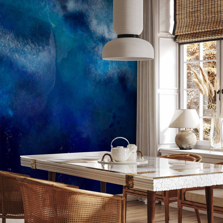 Wall Mural Ocean depth - minimalist seascape with watercolour depths 135556 additionalImage 7