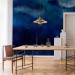 Wall Mural Ocean depth - minimalist seascape with watercolour depths 135556 additionalThumb 6