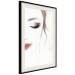 Wall Poster Delicate Beauty - a portrait of a woman with red lips and a white background 136456 additionalThumb 8
