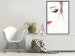Wall Poster Delicate Beauty - a portrait of a woman with red lips and a white background 136456 additionalThumb 19