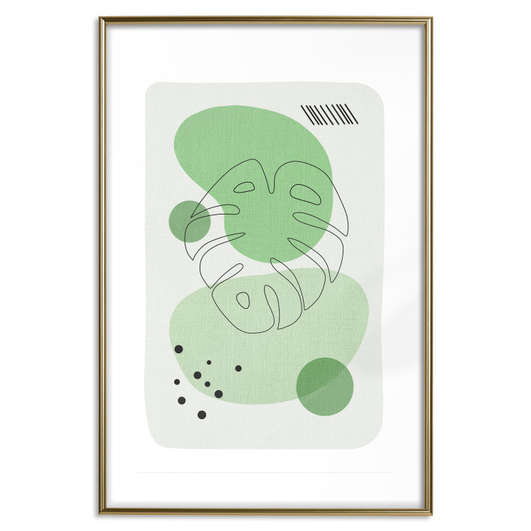 Wall Poster Green Aesthetics of Monstera [Poster] 142856 additionalImage 20