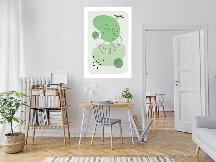 Wall Poster Green Aesthetics of Monstera [Poster] 142856 additionalImage 23