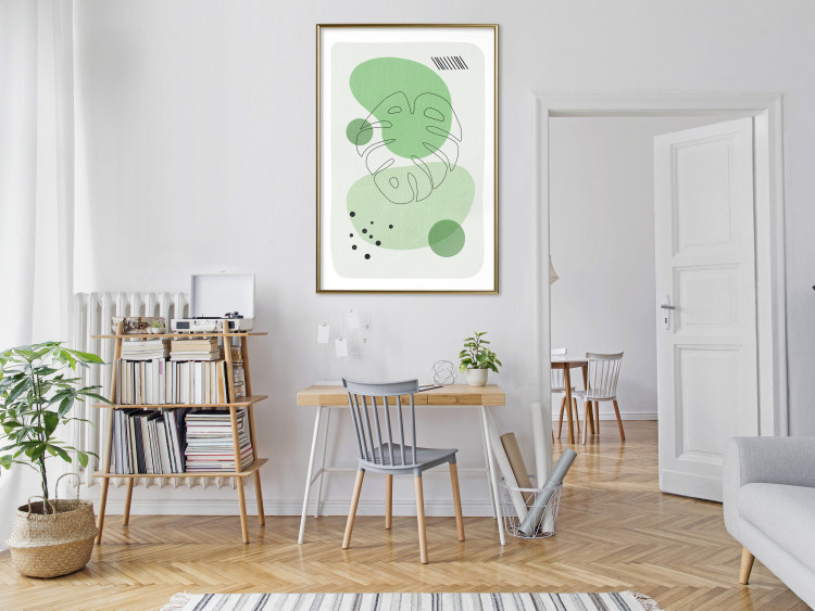 Wall Poster Green Aesthetics of Monstera [Poster] 142856 additionalImage 22