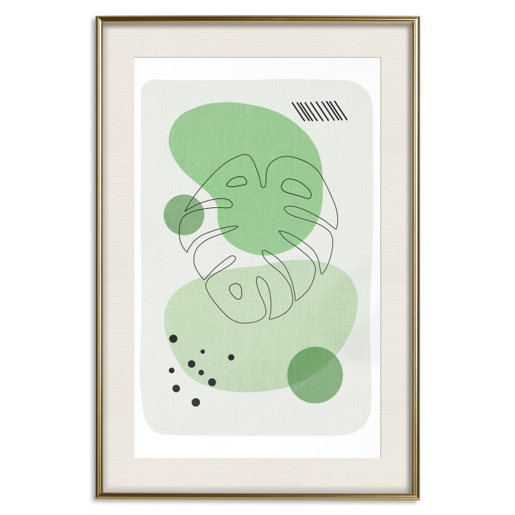 Wall Poster Green Aesthetics of Monstera [Poster] 142856 additionalImage 17