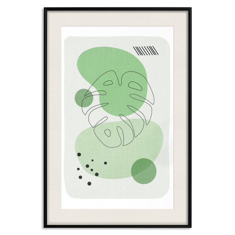 Wall Poster Green Aesthetics of Monstera [Poster] 142856 additionalImage 26