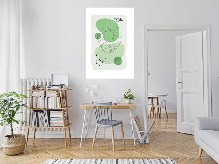 Wall Poster Green Aesthetics of Monstera [Poster] 142856 additionalImage 12