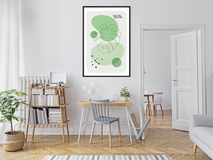 Wall Poster Green Aesthetics of Monstera [Poster] 142856 additionalImage 9