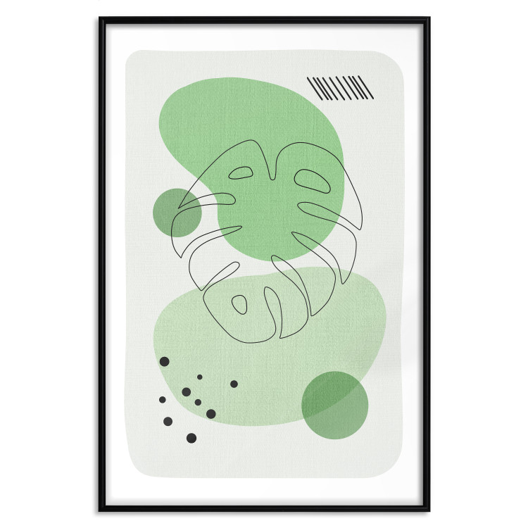 Wall Poster Green Aesthetics of Monstera [Poster] 142856 additionalImage 19