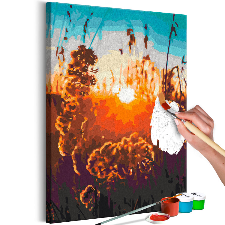 Paint by Number Kit Warm Evening - Penetrating Golden Ears at Sunset 145156 additionalImage 5