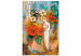 Paint by Number Kit Magic Moment - A White Figure Staring at Large Red Poppies 146556 additionalThumb 6