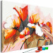 Paint by Number Kit Euphoria of Colors - Flaming Colors of Flowers Against a Clear Sky 149756 additionalThumb 5
