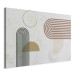 Canvas Harmonious Shapes - Abstract With Figures in Muted Colors 151256 additionalThumb 2