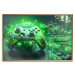 Wall Poster Gaming Technology - Gaming Pad With Intense Green Background 151556 additionalThumb 19