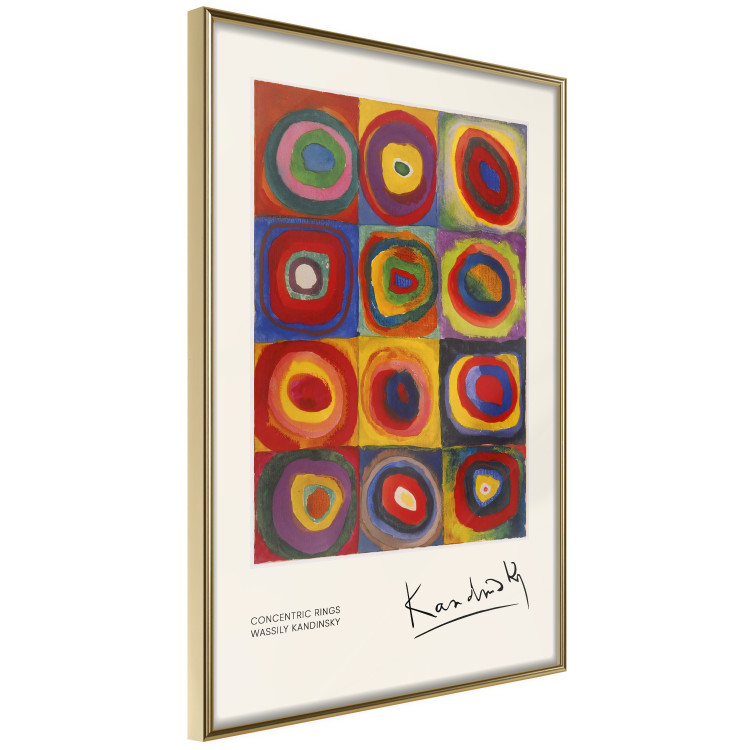 Poster A Study of Colors - A Composition With Concentric Circles by Kandinsky 151656 additionalImage 6