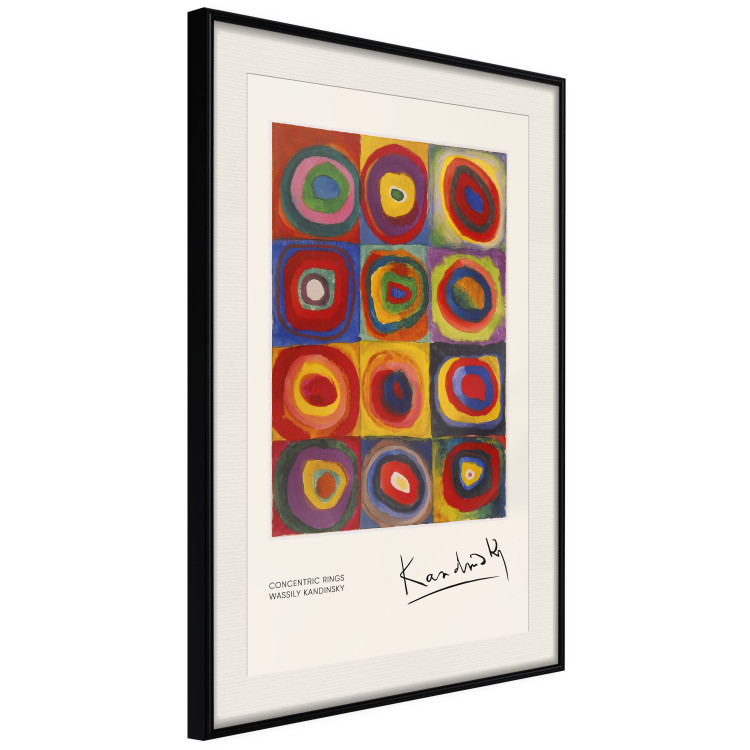 Poster A Study of Colors - A Composition With Concentric Circles by Kandinsky 151656 additionalImage 7