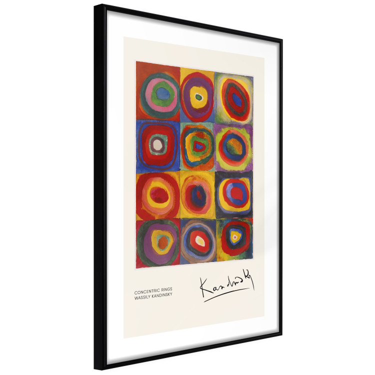 Poster A Study of Colors - A Composition With Concentric Circles by Kandinsky 151656 additionalImage 5