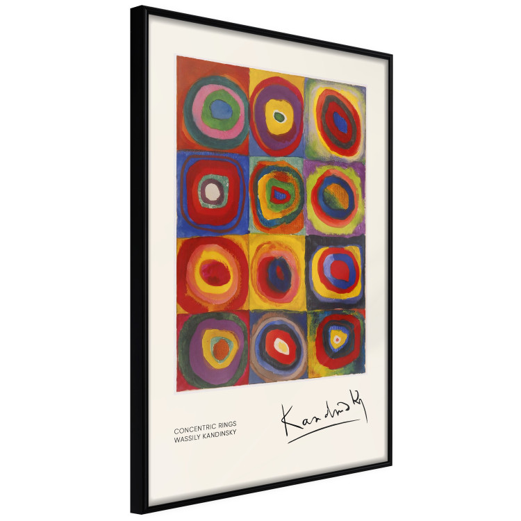 Poster A Study of Colors - A Composition With Concentric Circles by Kandinsky 151656 additionalImage 4
