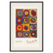 Poster A Study of Colors - A Composition With Concentric Circles by Kandinsky 151656 additionalThumb 17