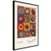 Poster A Study of Colors - A Composition With Concentric Circles by Kandinsky 151656 additionalThumb 4
