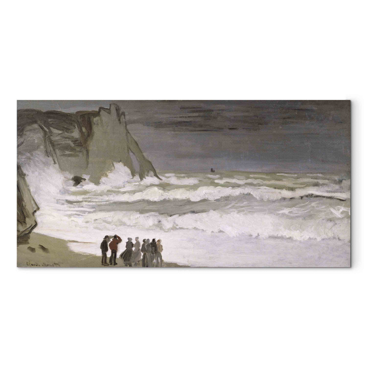 Reproduction Painting Rough Sea at Etretat 152856 additionalImage 7