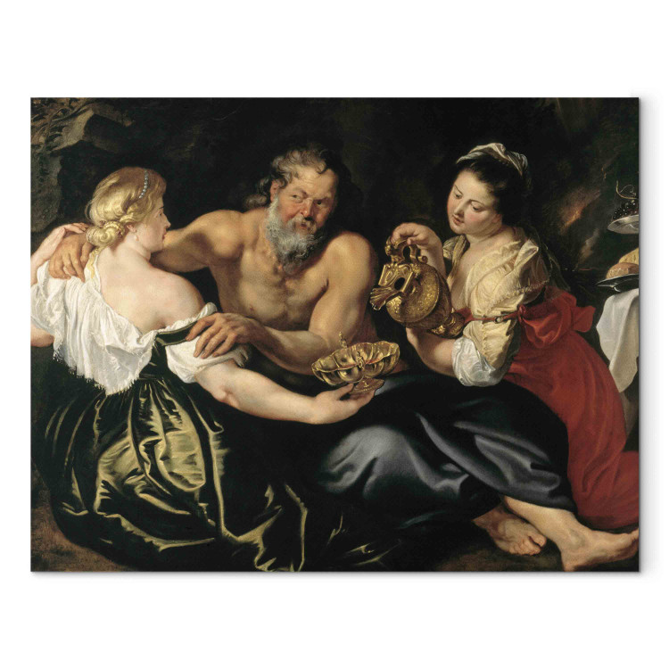 Art Reproduction Lot and his Daughters 153656