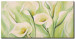 Canvas Print Callas (1-piece) - delicate flower bouquet 46556