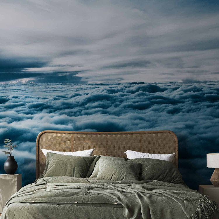 Wall Mural Walking on Clouds - Landscape of Sky Full of Dense Stormy Clouds 59856 additionalImage 2