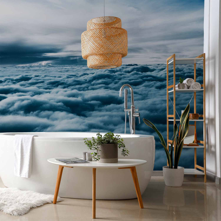Wall Mural Walking on Clouds - Landscape of Sky Full of Dense Stormy Clouds 59856 additionalImage 8