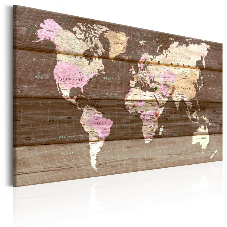 Canvas Print The Wooden World 90556 additionalImage 2
