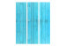 Room Divider Blue Planks - light texture with blue wooden planks 95256 additionalThumb 3