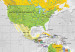 Decorative Pinboard World Map: Wind Rose [Cork Map] 95956 additionalThumb 5