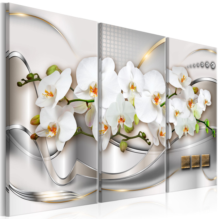 Canvas Art Print Blooming Orchids I 106866 additionalImage 2