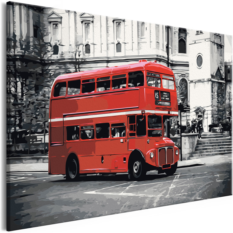 Paint by Number Kit London Bus 114466 additionalImage 5