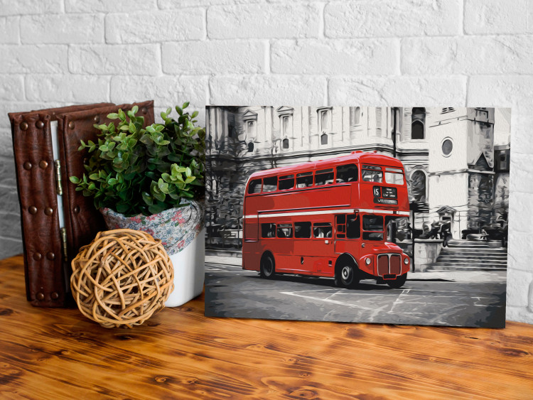 Paint by Number Kit London Bus 114466 additionalImage 2