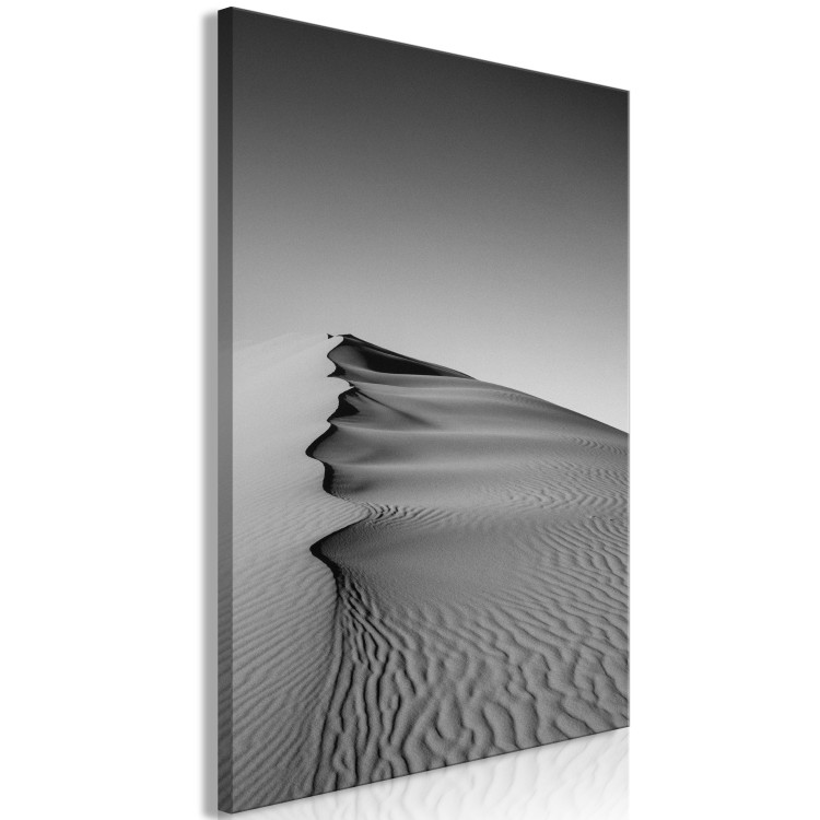 Canvas Print Desert trail - subdued graphics presenting the landscape of the desert 116466 additionalImage 2