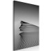 Canvas Print Desert trail - subdued graphics presenting the landscape of the desert 116466 additionalThumb 2