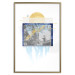 Poster Antarctica - abstract composition with a map of the land of eternal snow 116666 additionalThumb 26