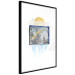 Poster Antarctica - abstract composition with a map of the land of eternal snow 116666 additionalThumb 13