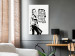 Canvas Art Print Girl with Graffiti (1 Part) Vertical 119166 additionalThumb 3