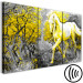 Canvas Print Horse in Forest Landscape (3-part) - Animal Amidst Colorful Trees 123066 additionalThumb 6