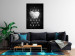 Wall Poster Moonlit Heart - white English text on a cosmic background 125266 additionalThumb 17