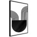 Poster Opera - abstract black figure with multiple lines on a white background 125666 additionalThumb 10