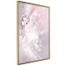 Poster Shining Feather - feather with a water droplet in a pink abstract glow 125866 additionalThumb 3