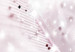 Poster Shining Feather - feather with a water droplet in a pink abstract glow 125866 additionalThumb 6