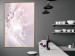 Poster Shining Feather - feather with a water droplet in a pink abstract glow 125866 additionalThumb 10