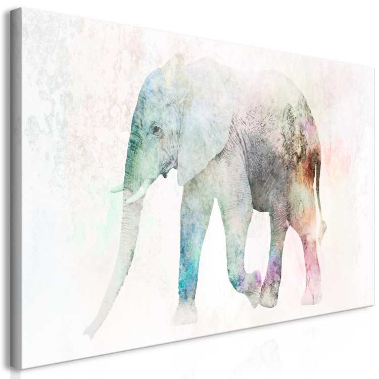 Large canvas print Painted Elephant II [Large Format] 127566 additionalImage 2
