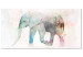 Large canvas print Painted Elephant II [Large Format] 127566