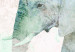 Large canvas print Painted Elephant II [Large Format] 127566 additionalThumb 4