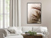 Poster Rhythmic Tones: Sepia - summer composition with tropical palm leaves 129466 additionalThumb 6