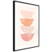 Wall Poster Halves - abstract fragments of circles with different patterns and colors 129766 additionalThumb 6